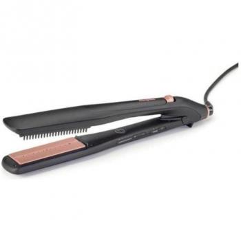 Plancha de Pelo a Vapor BaByliss Steam Radiance ST596E - Negro y Rosa Oro