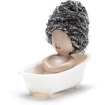 Peleg Soap Opera - Soporte para Esponja, Color Blanco