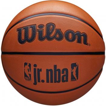 Balón de Baloncesto Wilson JR NBA DRV Talla 7, color naranja, unisex, diseñado para jugadores jóvenes, con logo de la NBA