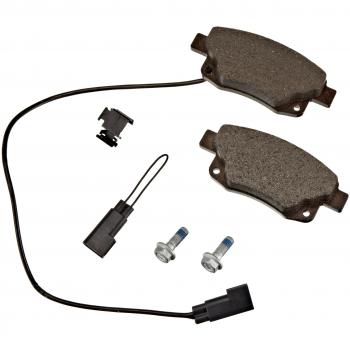 Juego de pastillas de freno ATE 13.0460-3835.2, Trasero, con contacto avisador de desgaste, tornillos y pinza accesorios, compatible con FORD Transit Mk6 Furgón