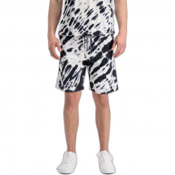 Alpha Industries Men's Tie Dye Shorts, Black, XXX-Large