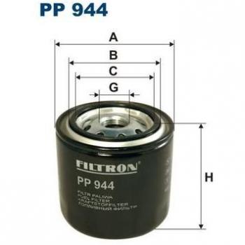 Filtron PP944 Inyección de Combustible