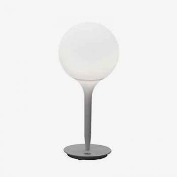 Lámpara de mesa Artemide Castore altura 55 cm diámetro 25 cm color blanco