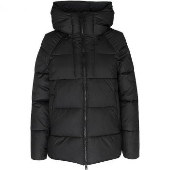Ecoalf Winter Jacket, Black, Female, Size: XL