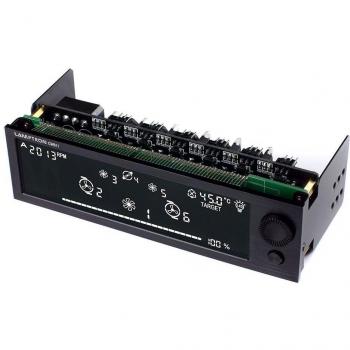 Lamptron cw0611b Water Cooling Controlador 5.25 Pulgadas – Negro