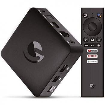 Engel EN1015K, Android TV Box 4K UHD, Google Chromecast Assistant, Smart TV Box