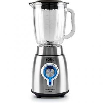 Solac Pro Mixter 1500 INOX Batidora de Vaso, W, Acero Inoxidable
