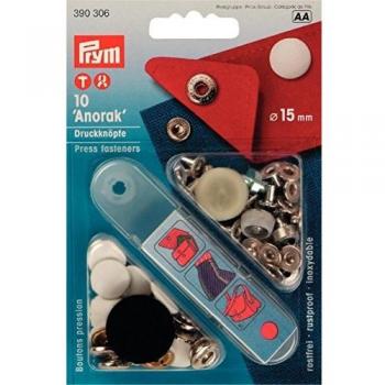 Prym 390306-Botón de presión sin Costuras