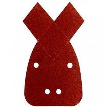 Bosch 2 609 256 A69 - Juego de hojas de lija de 5 piezas para lijadora múltiple