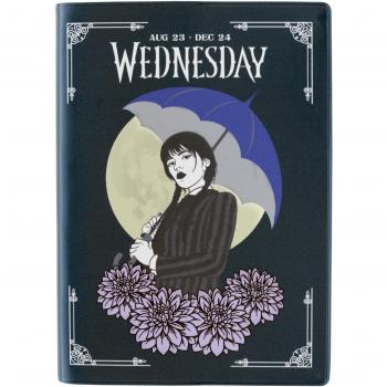 Agenda escolar 2023/2024 semana vista pocket Wednesday Erik negro inglés