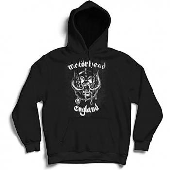 Motörhead England Black Hoodie XL - 50% Cotton, 50% Polyester