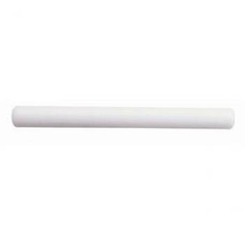 Rodillo de Cocina de Polietileno 510mm - Vogue, Rodillo para Pâtisserie (L)508 x (diámetro)40 mm en Polietileno Blanco