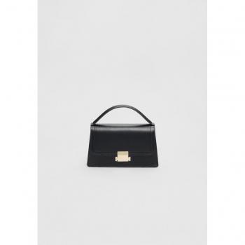 Stradivarius Black Double-Handle Crossbody Bag OS