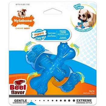Nylabone Cachorro dentición Hueso Carne Sabor Perro Chew