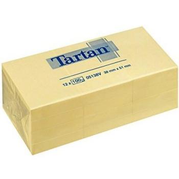 Tartan 05138V - papel para notas auto adhesivo