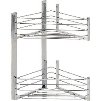 BELTRAN 4013 DELUXE - Jabonera Rincon Doble Cromo Adhesivo