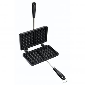 KitchenCraft Gofrera con Revestimiento Antiadherente y Diseño Práctico, Ideal para Preparar Deliciosos Gofres