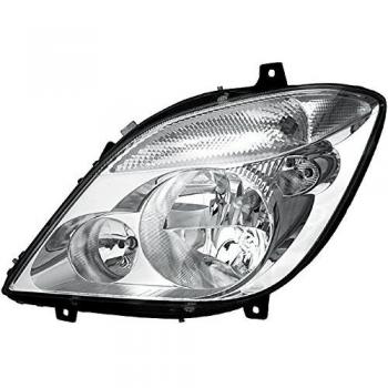 Faro Delantero Halógeno Hella 1LB247012-071 para Mercedes-Benz Sprinter (Circulación Izquierda)