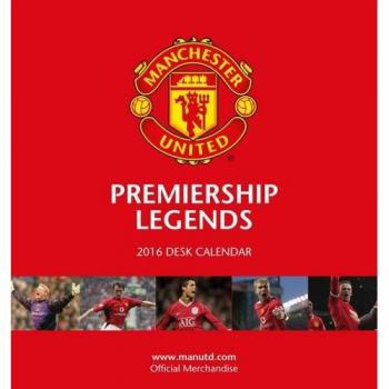 The Official Manchester United 2016 Desk Easel Calendar