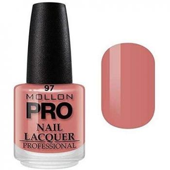 Mollon Pro Esmalte de uñas fortalecedor 097 Ruddy Beige 15 ml