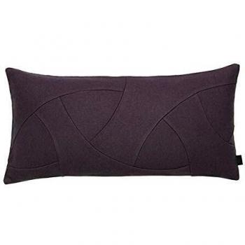 By Lassen Flow Cushion, Hero, 35 x 70, Plum 70 x 10 x 35 cm