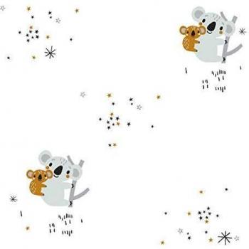 Bimbi Muselina Bambú 120X120 564 Koala 386 01 - Paños de muselina, unisex