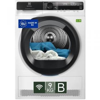 Secadora Electrolux EW7H59B 9 kg Clase B con bomba de calor, carga frontal y Wi-Fi
