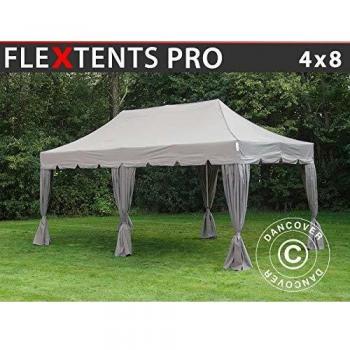 Carpa Plegable Rápida FleXtents Pro 'Pico' 4x8m Color Latte