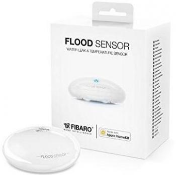 FIBARO FGBHFS-101 Sensor de Fugas de Agua e Inundaciones, Blanco