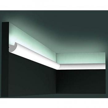 Moldura Decorativa Orac CX188 con Iluminación LED Indirecta 200x3x2.4cm