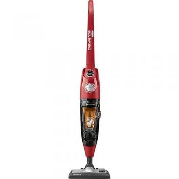 Rowenta Powerline Extreme Escoba Eléctrica Sin Bolsa 750W, Filtración Elevada, Tecnología Ciclónica, Color Rojo