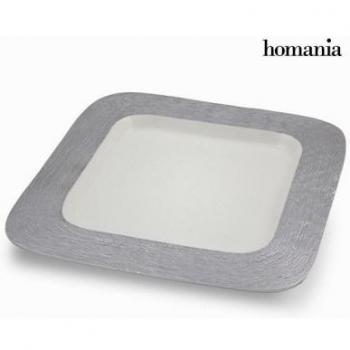 Centrotavola quadrato bianco - New York Collezione by Homania