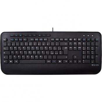 V7 Teclado Multimedia USB Profesional - IT