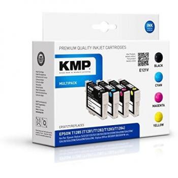 KMP E121V 3.5ml 5.9ml Negro, Cian, Magenta, Amarillo 200páginas cartucho de tinta - Cartucho de tinta para impresoras