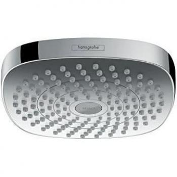 Hansgrohe 26524000 Croma Select E 180 ducha fija, 2 tipos de chorro, cromo