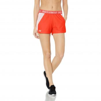 Under Armour Play Up Short 2.0 Pantalón Corto, Mujer, Naranja