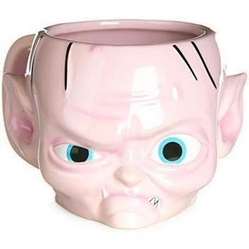Paladone Gollum - Taza con licencia oficial del Señor de los Anillos y el Hobbit Merchandising, Dolomite