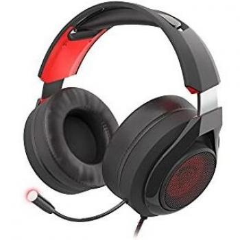 Genesis Radon 610 Wired Gaming Headset 7.1 Surround Sound with Microphone, Black/Red