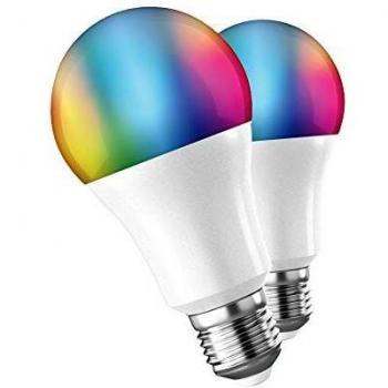 muvit iO Pack 2 Bombillas A60, E27 800lm, 9W, RGB+CCT, D60*H118