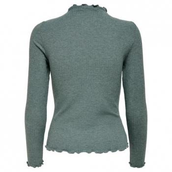 Only Emma Long Sleeve High Neck Top - Mint Green