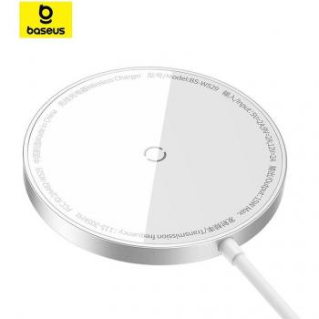 Cargador Inalámbrico Magnético Baseus Simple Mini 3 de 15W - Azul