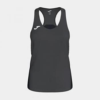 Camiseta de tirantes R-Winner mujer antracita Joma