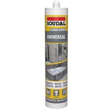 SILICONA ALUMINIO UNIVERSAL 280ML SOUDAL