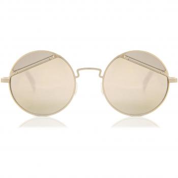 Yohji Yamamoto 7029 480 Men's Gold Sunglasses 54mm