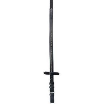PFIFF Correa riendas con Brillantes, Negro Full