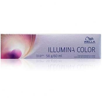 Wella Illumina Color 6/37 - Permanent Hair Dye, Dark Golden Ash Blonde, 60ml