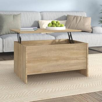 Sonoma Oak Coffee Table 31.5x21.9x16.3 Engineered Wood