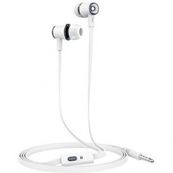 Ksix Go&Play - Auriculares Small 3 con micrófono, Color Blanco