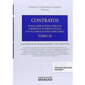 Tomo IX. Contratos de financiación y de garantía
