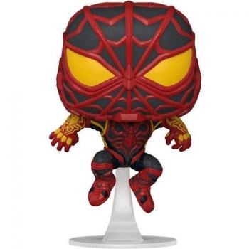 Funko Pop! Games: Spider-Man Miles Morales S.T.R.I.K.E. Suit - Figura de Vinilo Coleccionable - Mercancía Oficial - Juguetes para Niños y Adultos